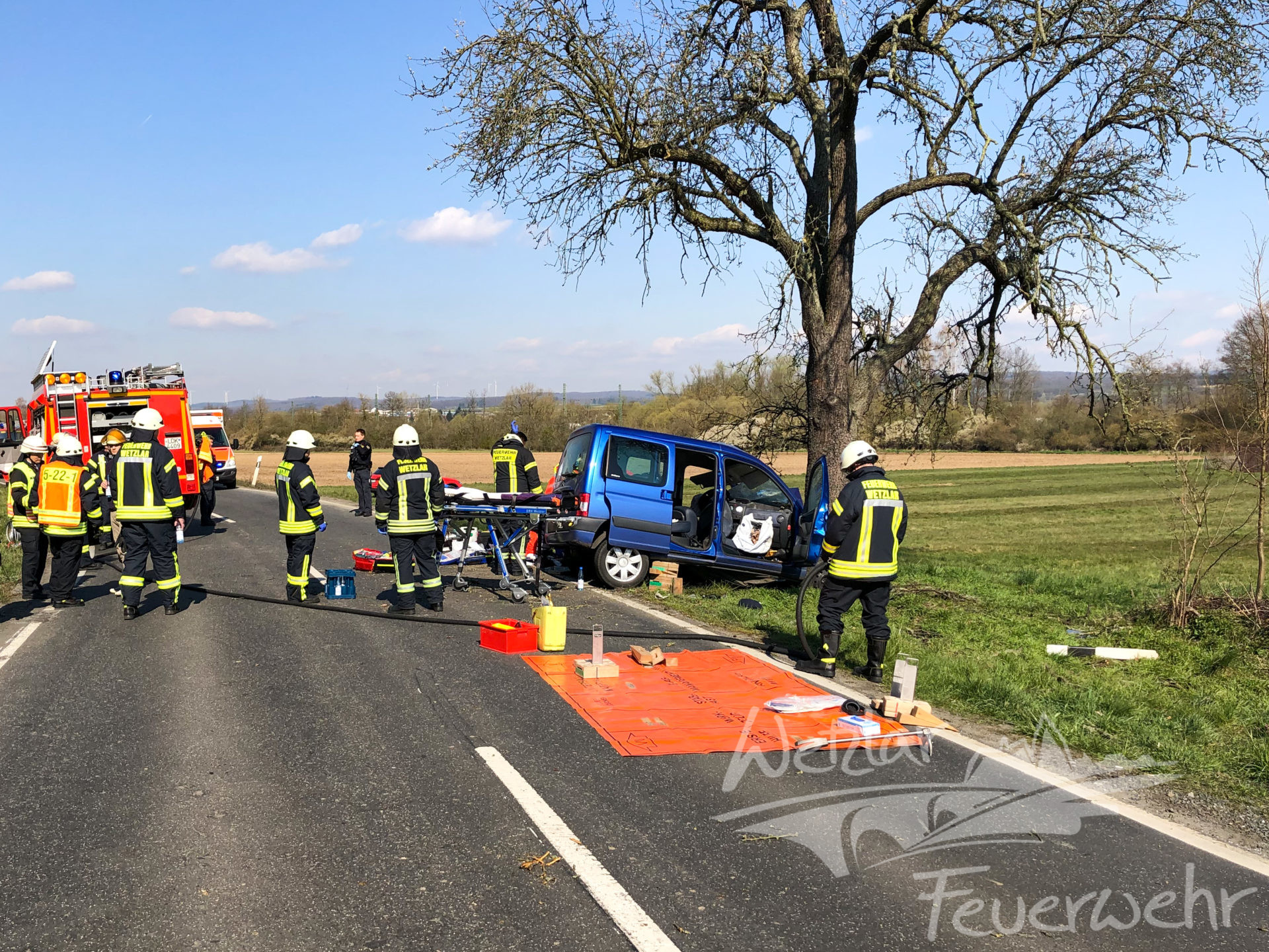Verkehrsunfall in Dutenhofen