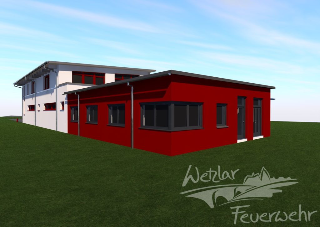 Erster Spatenstich für Anbau in Niedergirmes.