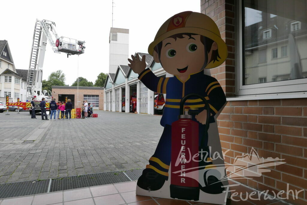 Ferienpassaktion der Wetzlarer Feuerwehr