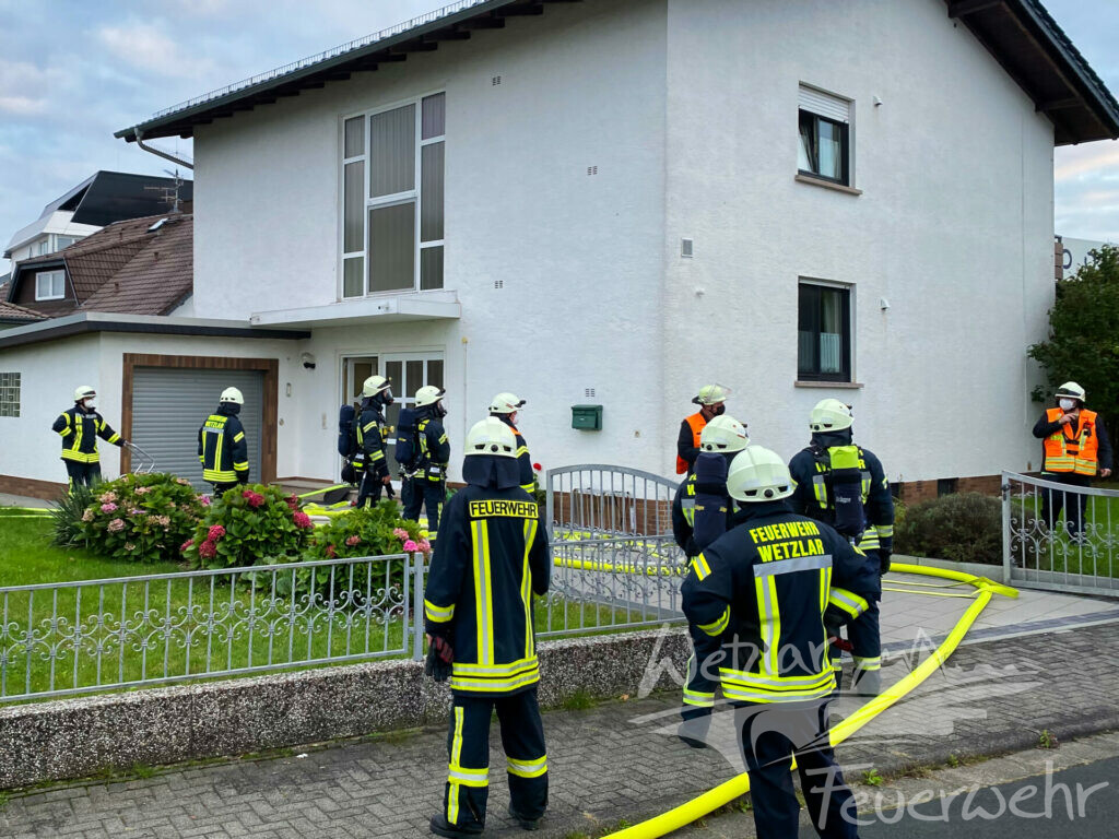 Kellerbrand – Pflegedienst verhindert Schlimmeres
