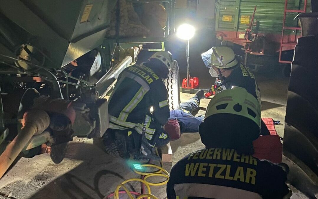 Menschenrettung in Vollnkirchen geübt