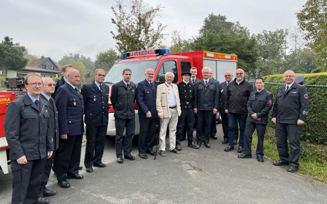 Wetzlars Ehrenstadtbrandinspektor feiert seinen 90. Geburtstag