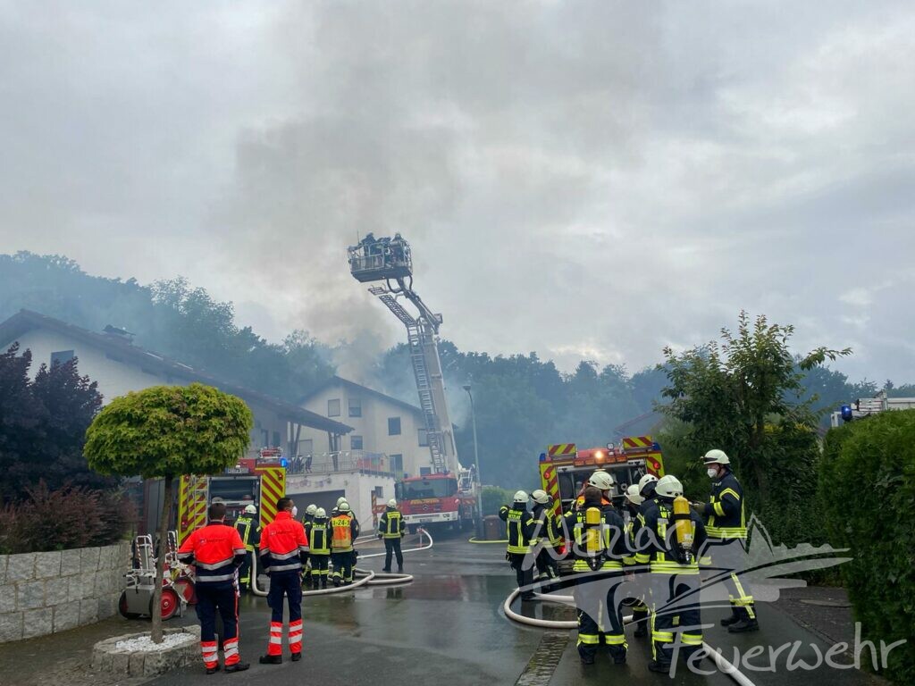 Wohnhausbrand in Garbenheim