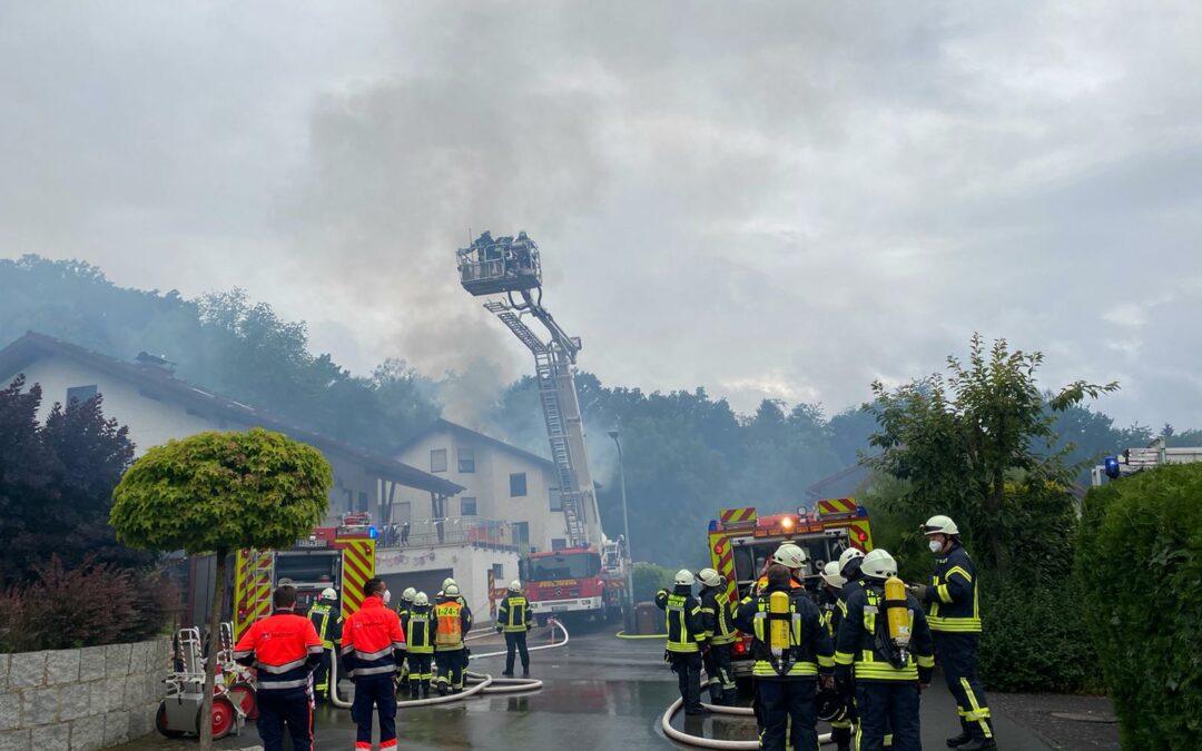 Wohnhausbrand in Garbenheim