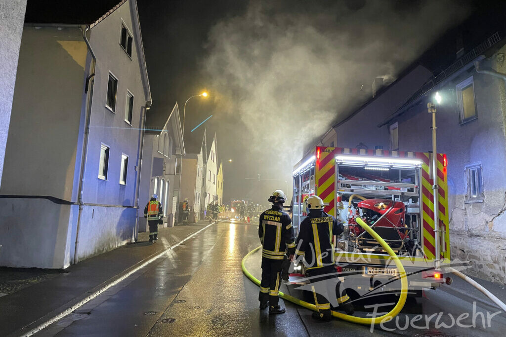 Küchenbrand in Dutenhofen