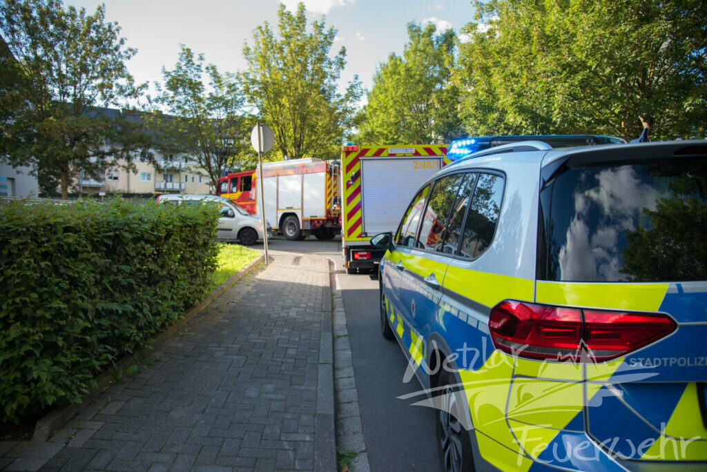 Feuerwehr und Stadtpolizei sorgen für freie Fahrt