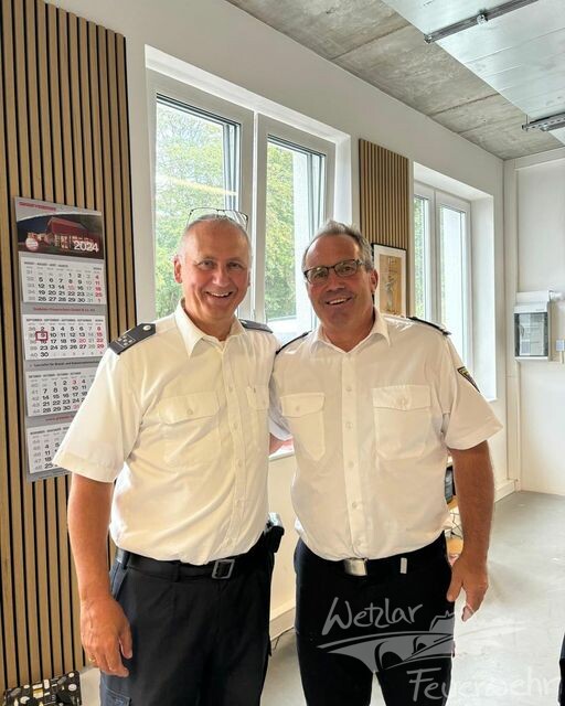 Hospitation von der Berufsfeuerwehr München