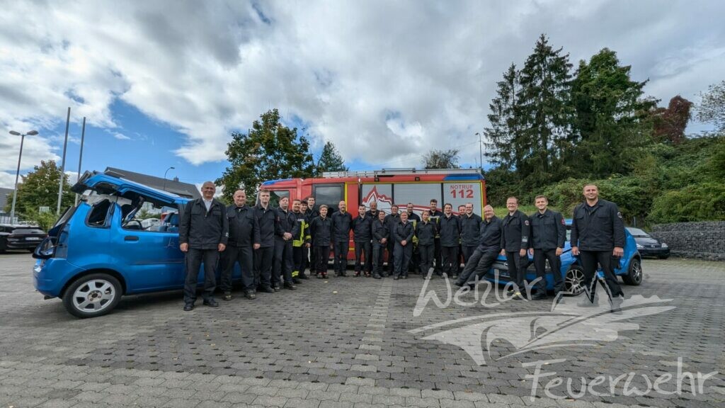 Fit für den nächsten Einsatz bei einem Verkehrsunfall