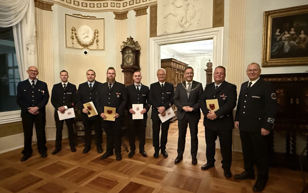 Ehrungen bei der Feuerwehr Wetzlar