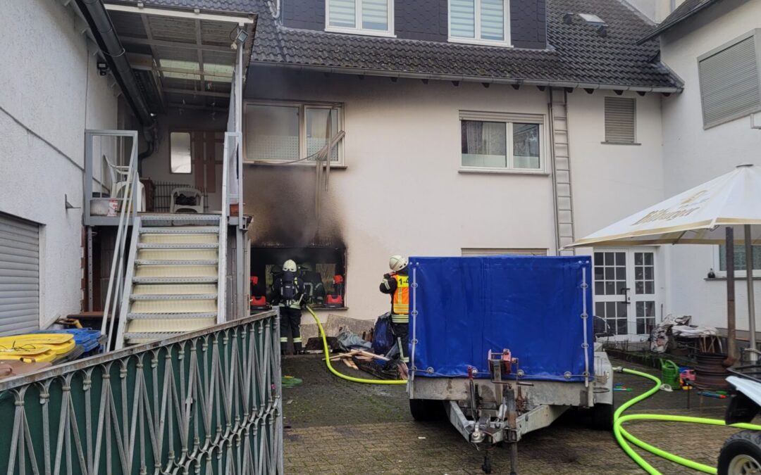 Wohnungsbrand in Nauborn