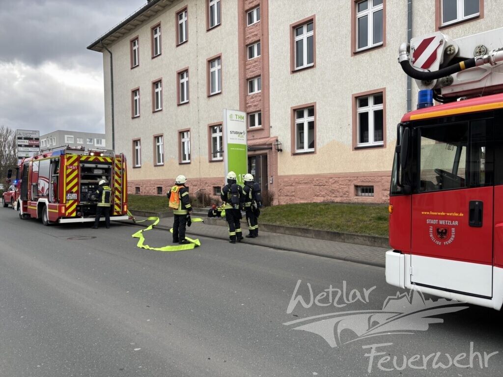 Brand in einem Serverraum in der Spilburgstraße