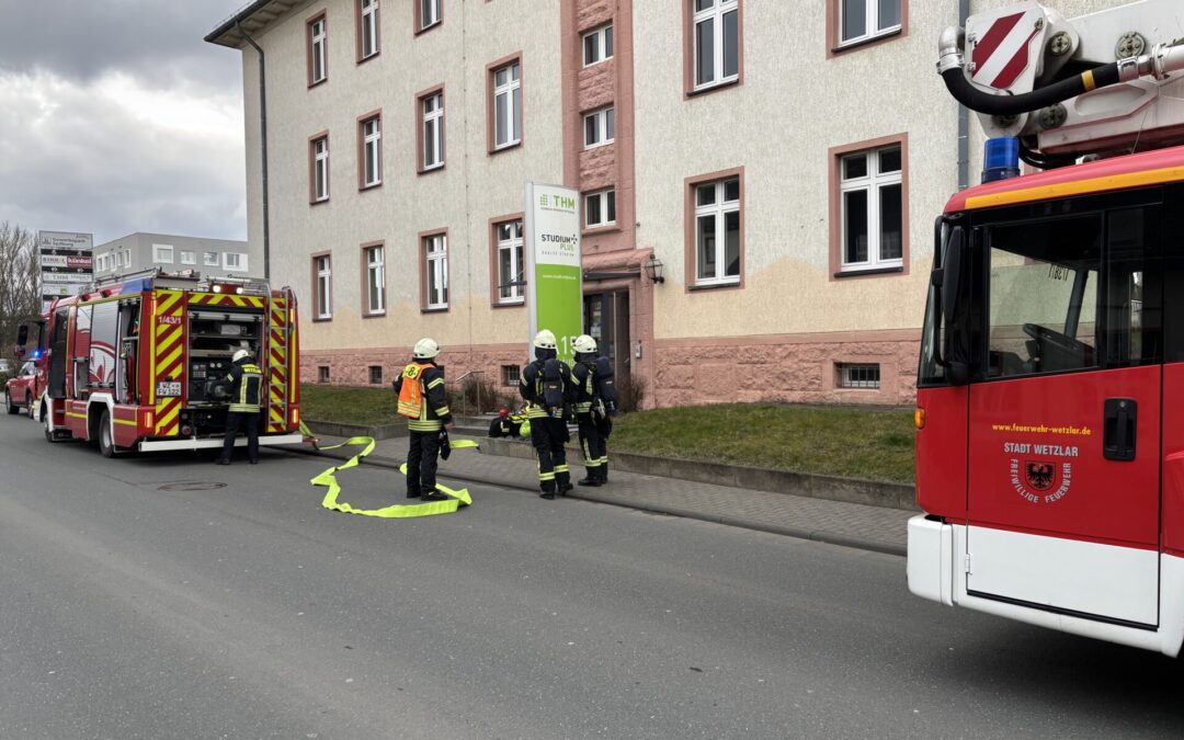 Brand in einem Serverraum in der Spilburgstraße
