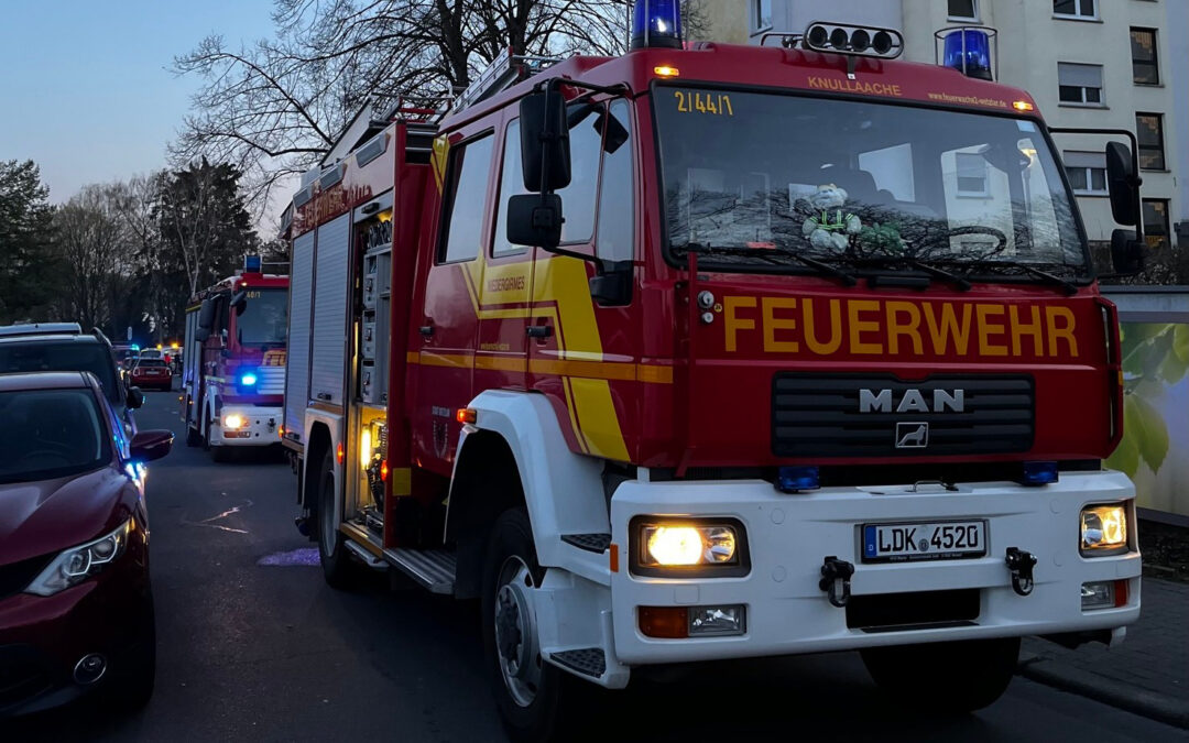 Zivilcourage bei Zimmerbrand in Dalheim