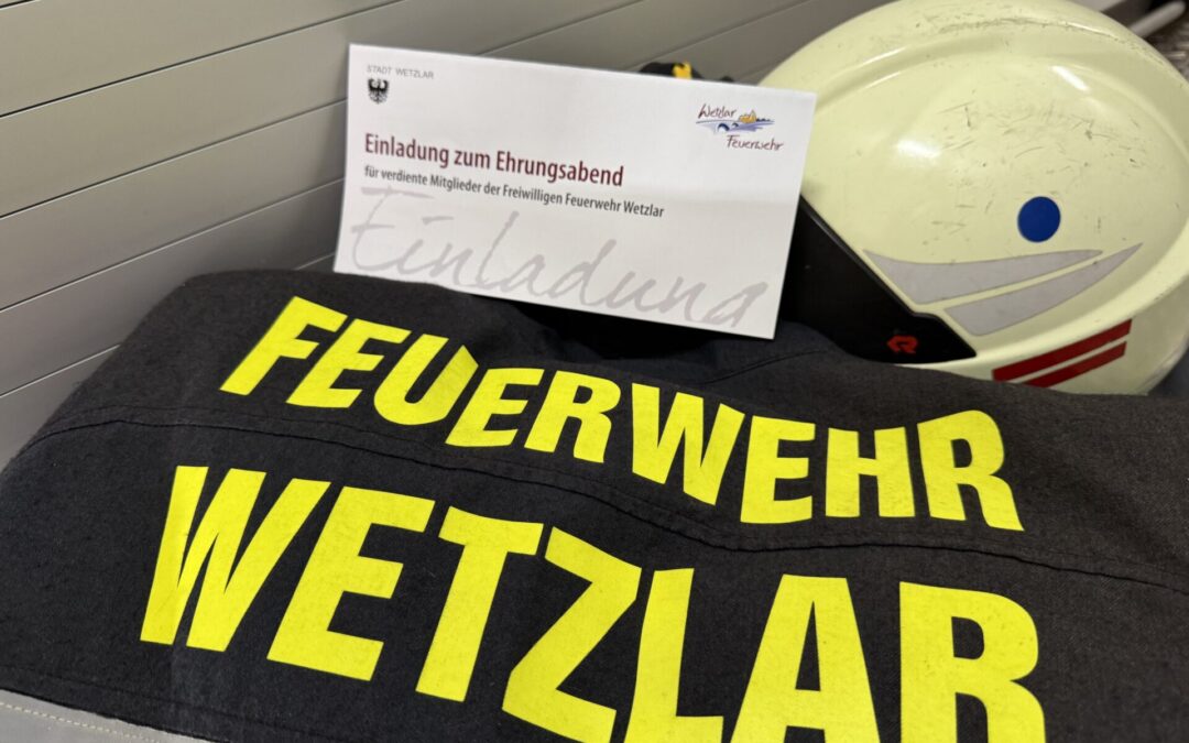 Stadt Wetzlar zeichnet verdiente Feuerwehrkräfte aus