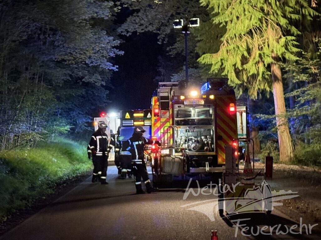 Verkehrsunfall im Wetzlarer Kirschenwäldchen
