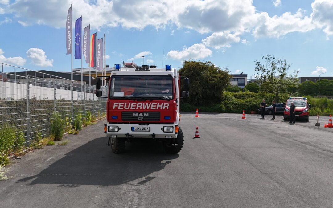 Fahrerschulung der Feuerwehr Wetzlar-Nauborn