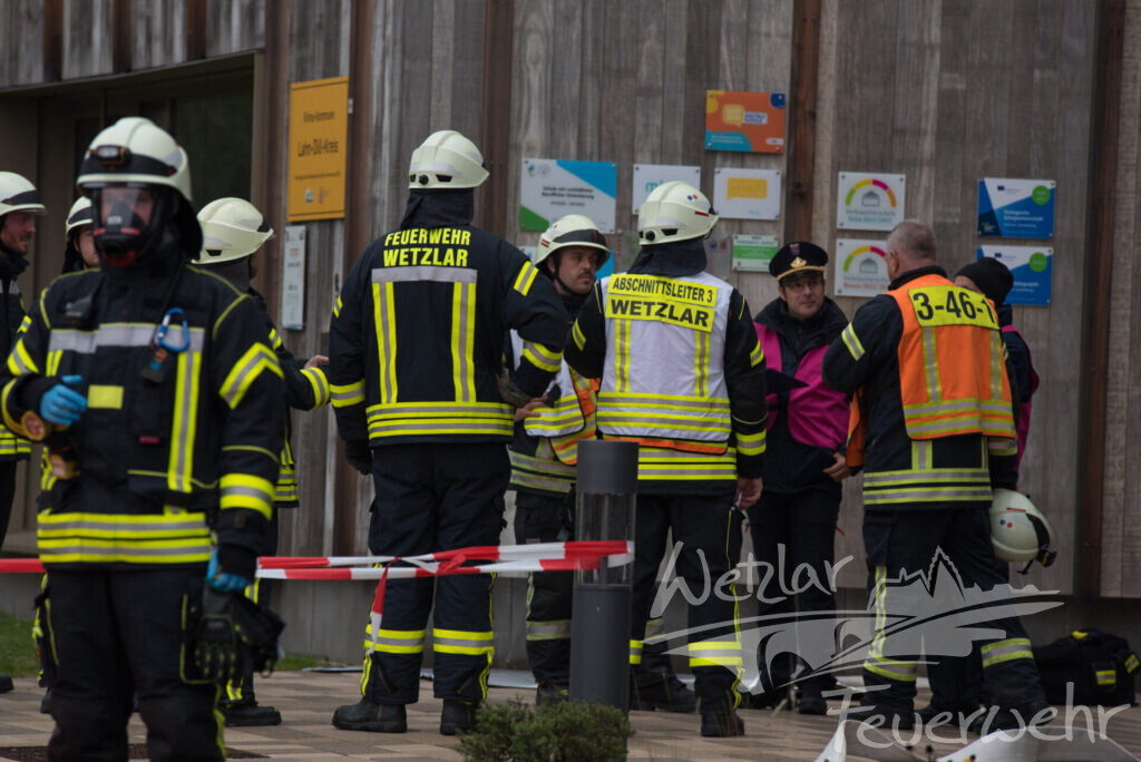 Großübung in Wetzlar