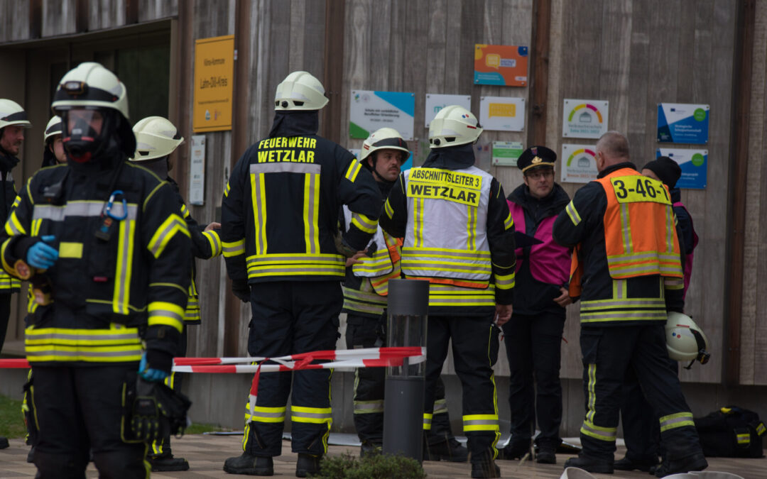 Großübung in Wetzlar
