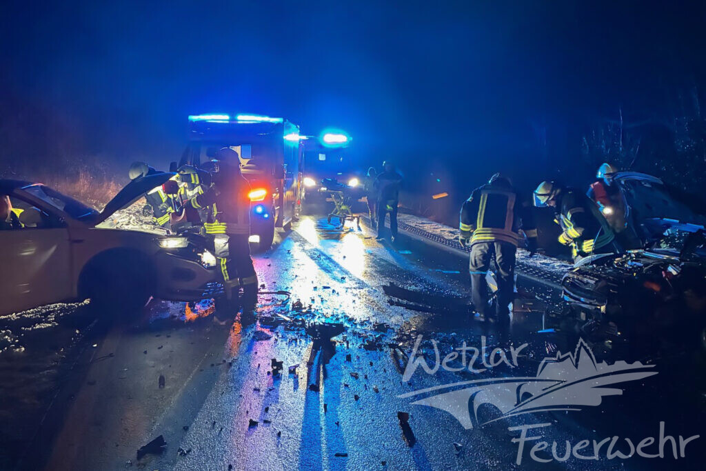 Verkehrsunfall zwischen Nauborn und Niederwetz