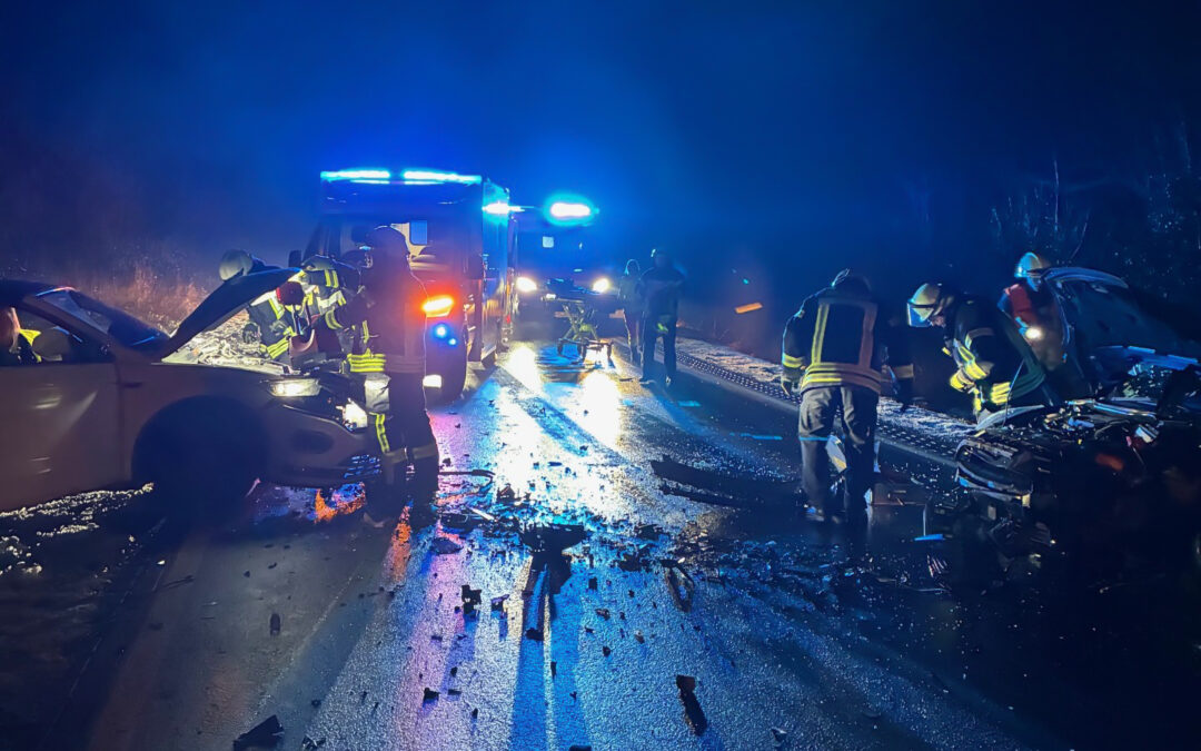 Verkehrsunfall zwischen Nauborn und Niederwetz